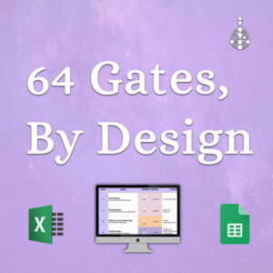 64 Human Design Gates